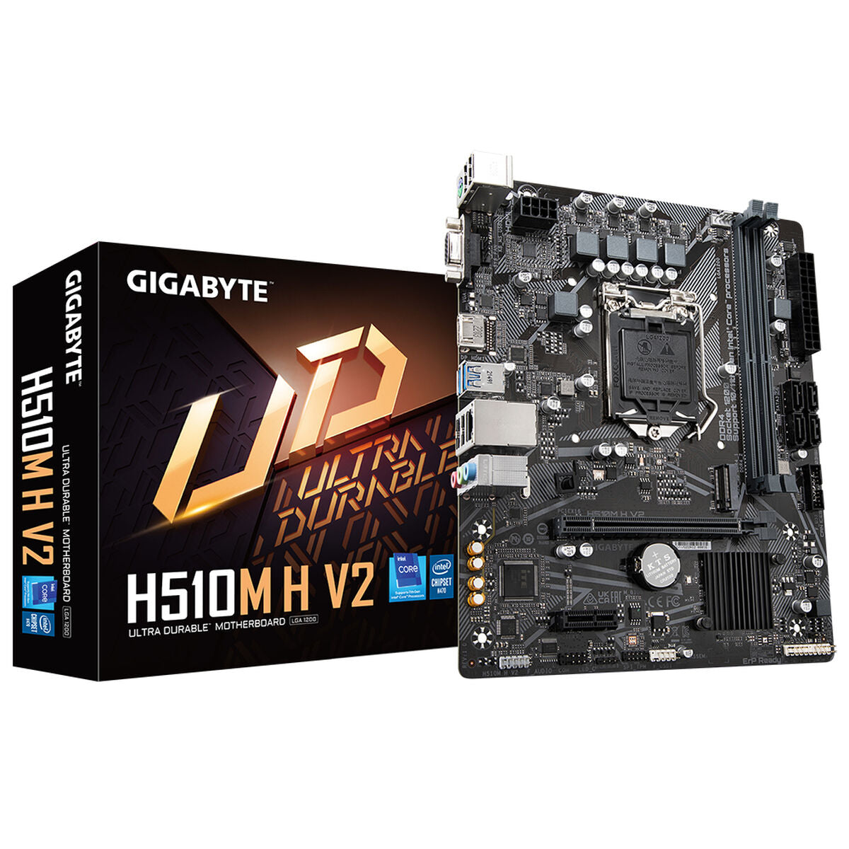 마더 보드 기가 바이트 H510m H V2 인텔 인텔 인텔 H510 LGA1200 LGA 1200