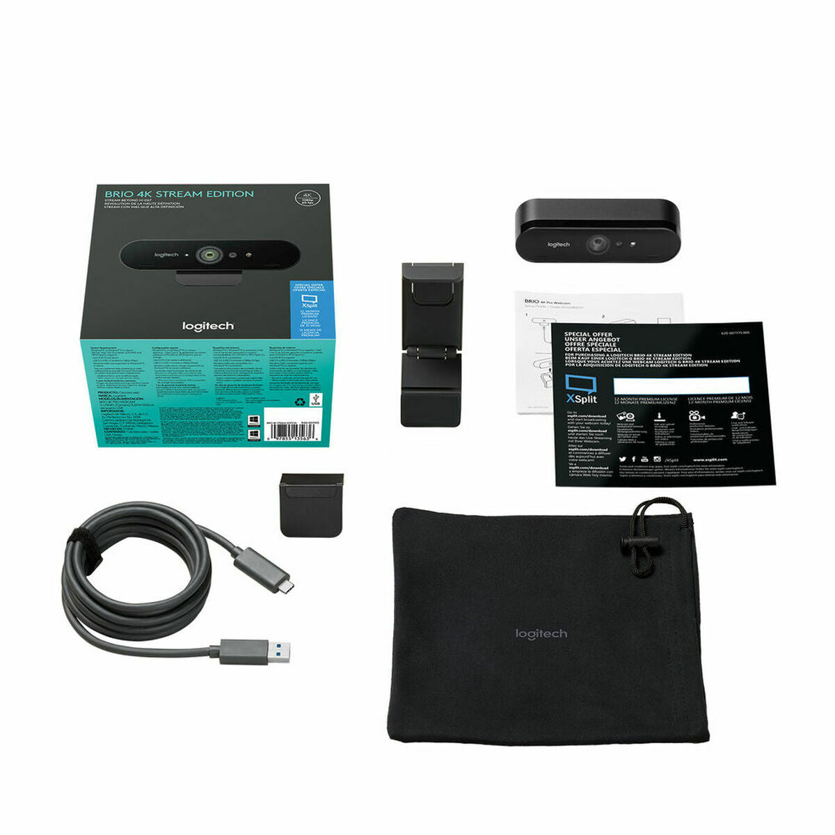 Webcam Logitech 960-001194 90 FPS 13 MPX