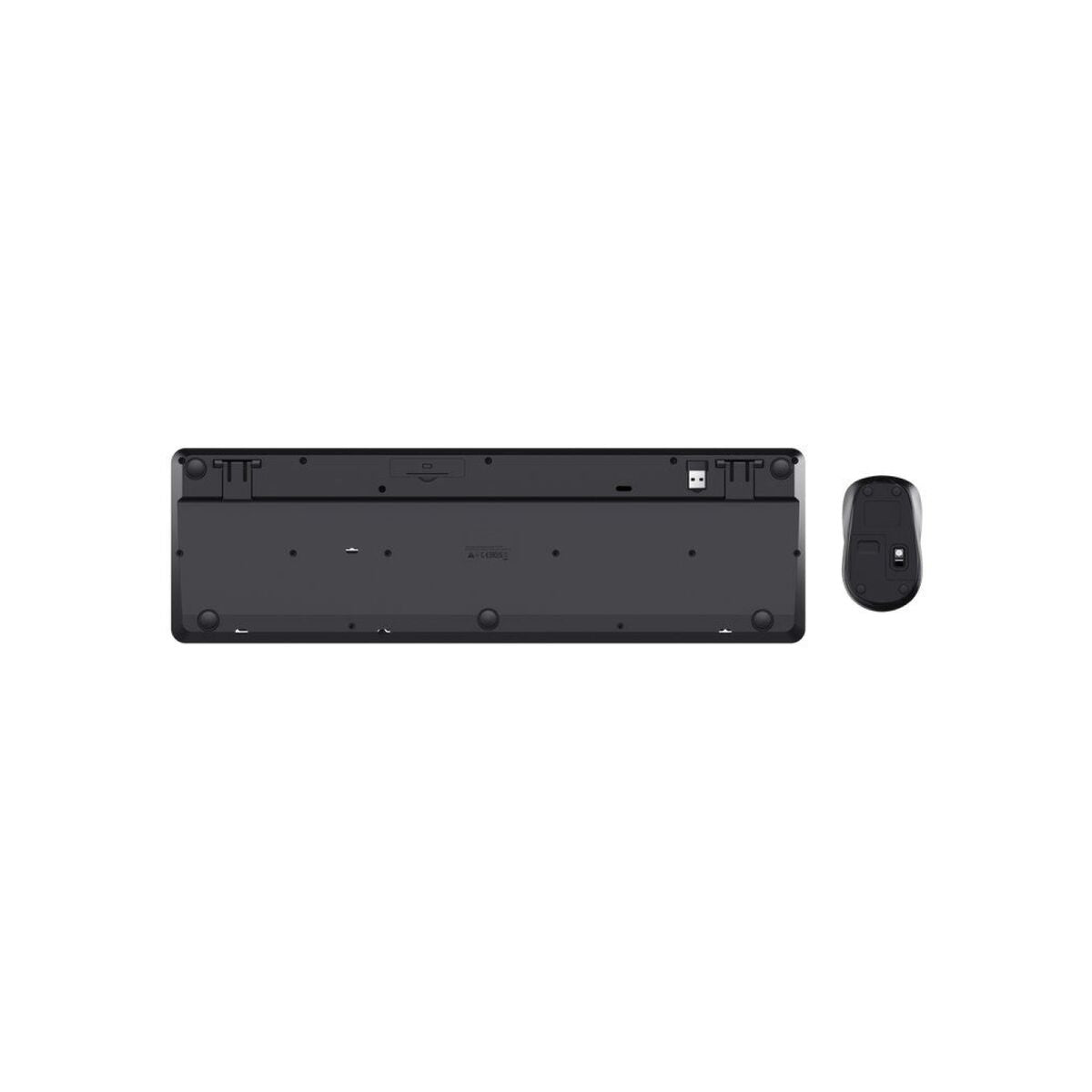 Keyboard with mouse Trust TKM-360 Black Qwerty Spanish