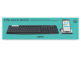 Logitech K375s Set aus Kabelloser Tastatur & Smartphone-Halterung, Bluetooth & 2.4 GHz Verbindung, Multi-Device & Easy Switch Feature, PC/Mac/Tablet/Smartphone, Deutsches QWERTZ-Layout - Graphit/Weiß - EDV-Guru (Guru e.U.)